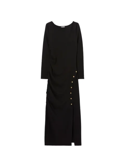 Claudie Pierlot long fitted jersey dress