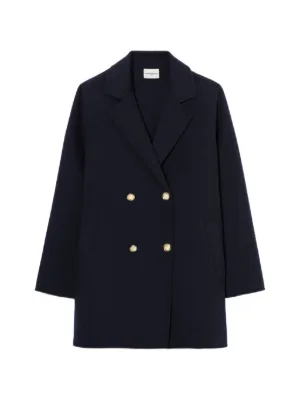 Woolrich ダブルトレンチコート | ブルー | FARFETCH JP