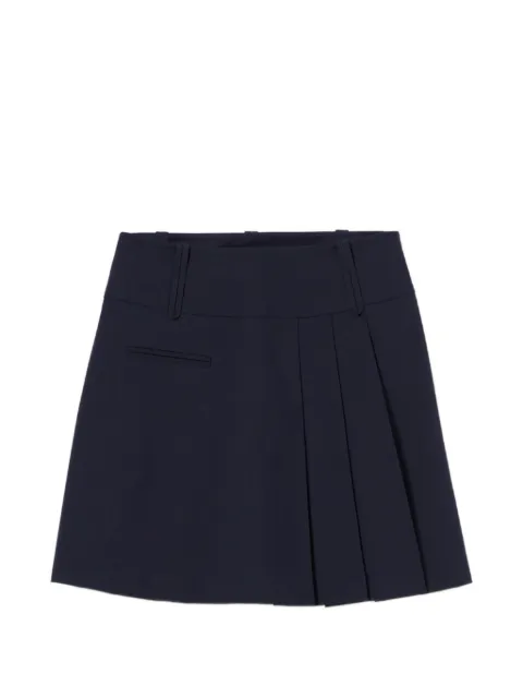 Claudie Pierlot falda corta de mezcla de lana
