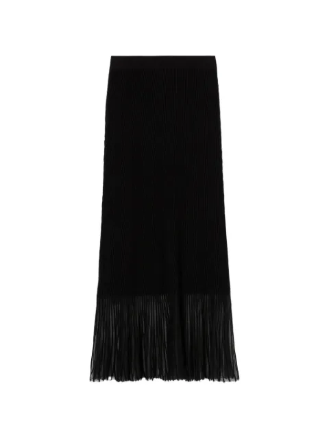 Claudie Pierlot long knitted skirt