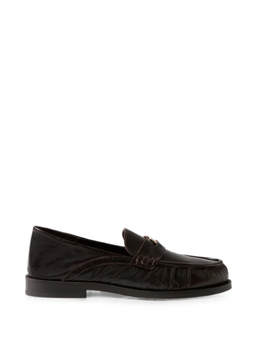 Claudie Pierlot Mocassini con logo - Marrone