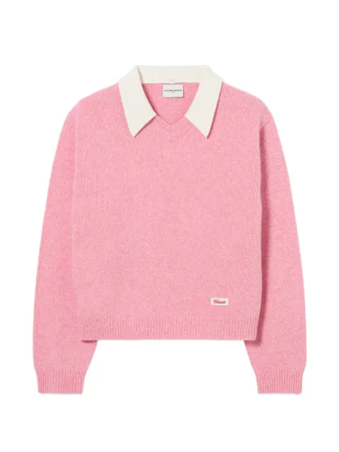 Claudie Pierlot suéter tejido con cuello removible