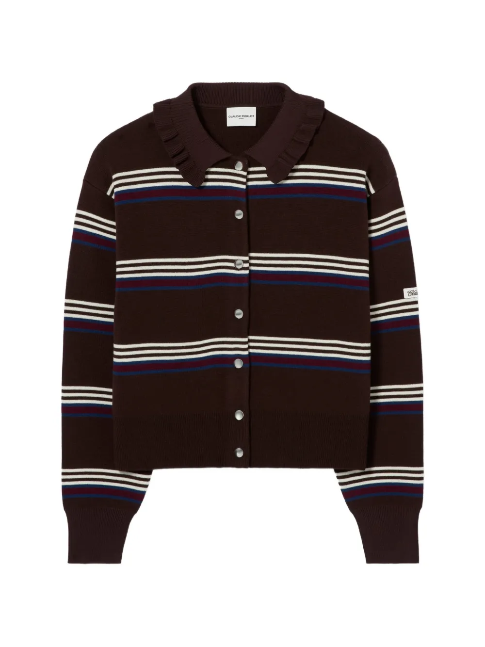 Claudie Pierlot striped cardigan - Braun