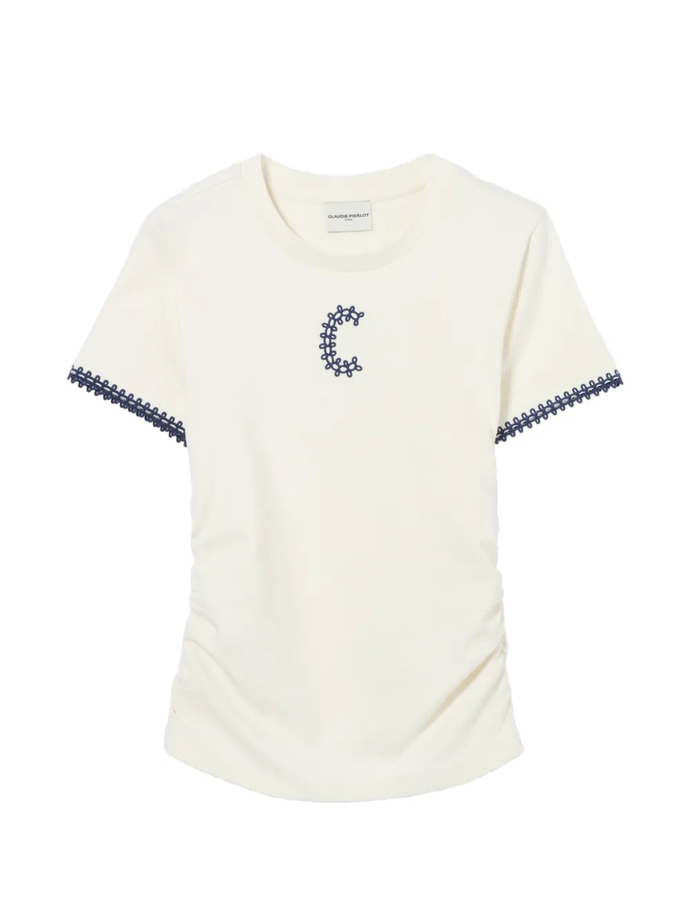 Claudie Pierlot T-shirt con ricamo - Toni neutri