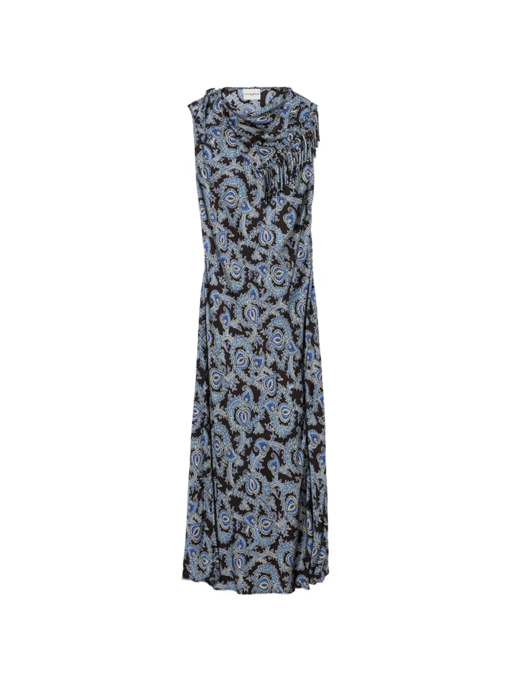 Claudie Pierlot paisley-print dress - Nero