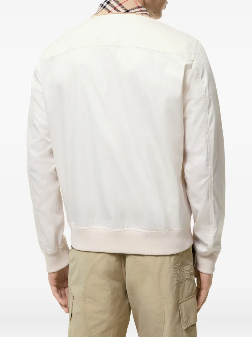 Burberry Gabardine Glenfields Harrington jack Beige
