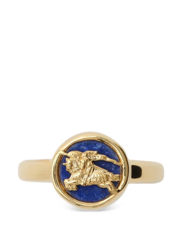 Burberry Knight Coin Ring in Gold