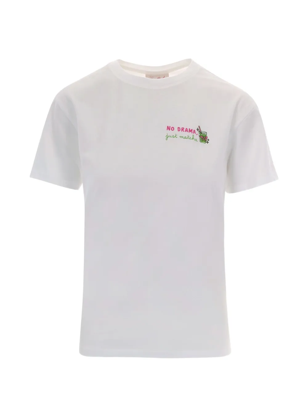 MC2 Saint Barth Emilie embroidered cotton T-shirt