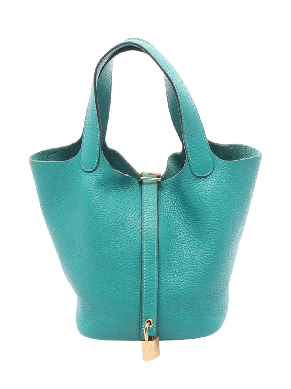 Hermès Pre-Owned 2019 Clemence Picotin Lock 18 handbag - Verde