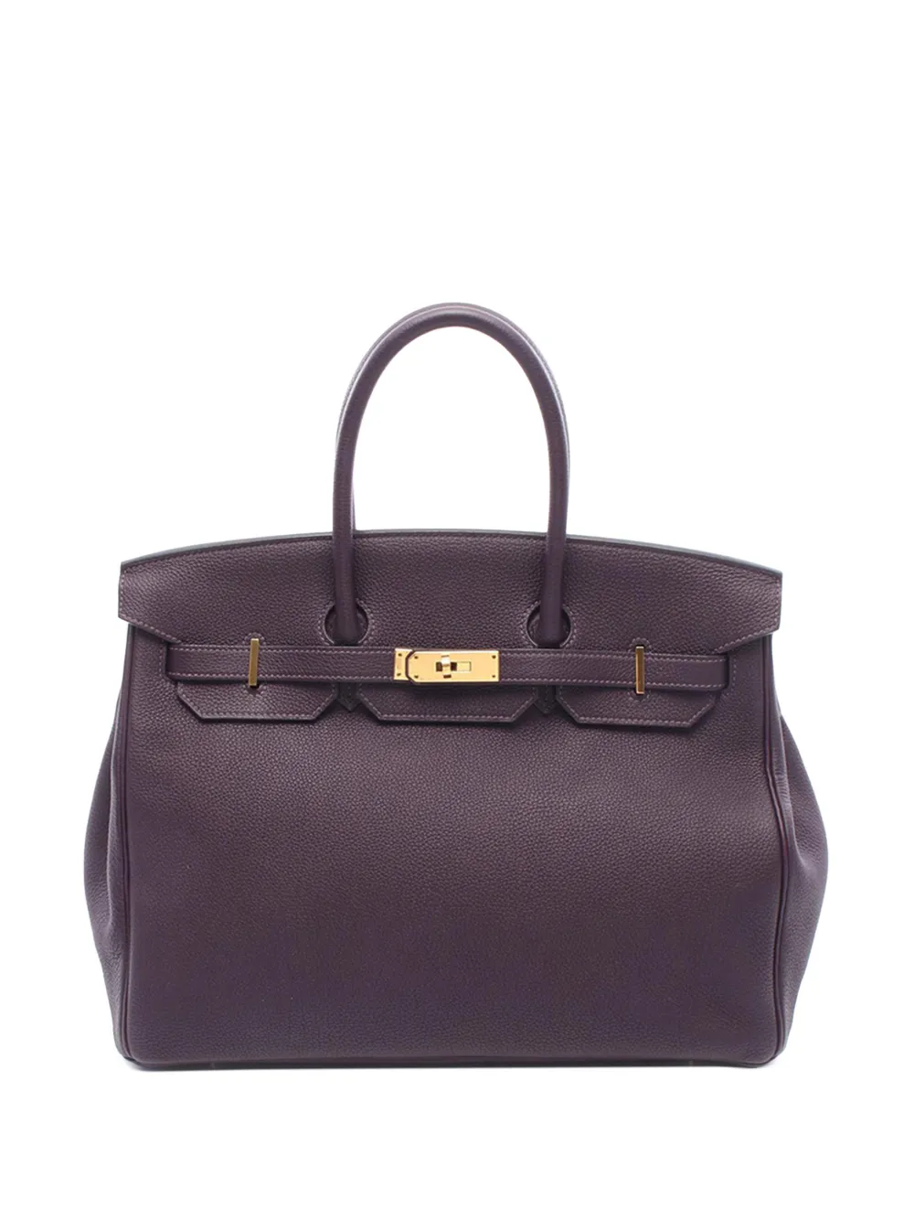 Hermès Pre-Owned 2015 Togo Birkin Retourne 35 handbag - Purple