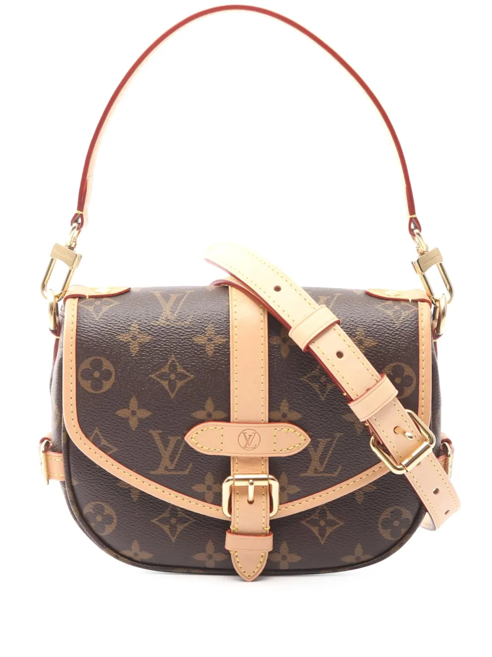 Louis Vuitton Pre-Owned 1990-2010 Monogram Saumur BB satchel - Marrone