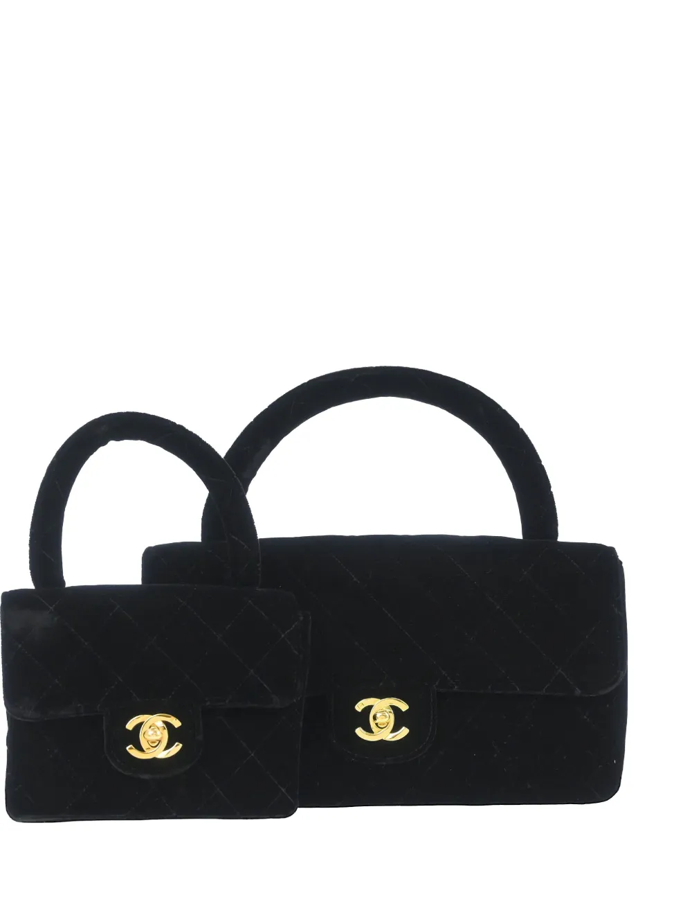 CHANEL Pre-Owned 1995 Classic Single Flap 2 in 1 tote bag - Nero