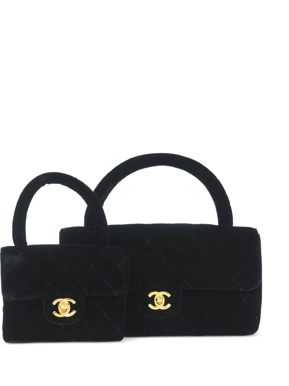CHANEL Pre-Owned 1995 Classic Single Flap 2 in 1 tote bag - Nero