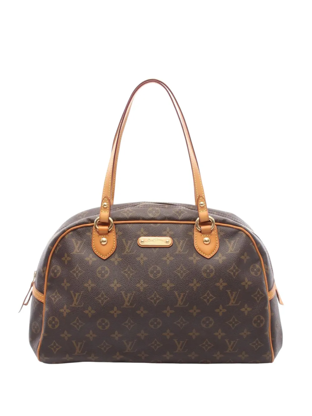 Louis Vuitton Pre-Owned 2008 Monogram Montorgueil GM shoulder bag - Marrone