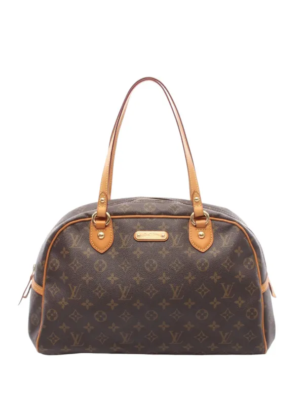 Louis Vuitton Pre-owned 2008 Monogram Montorgueil GM Shoulder Bag in Brown