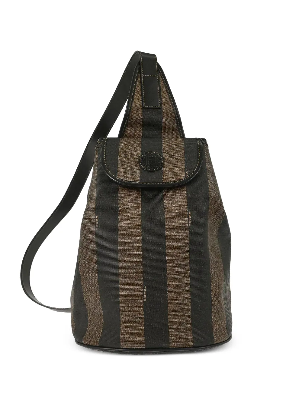 Fendi Pre-Owned 1990-2000s Pequin shoulder bag - Braun