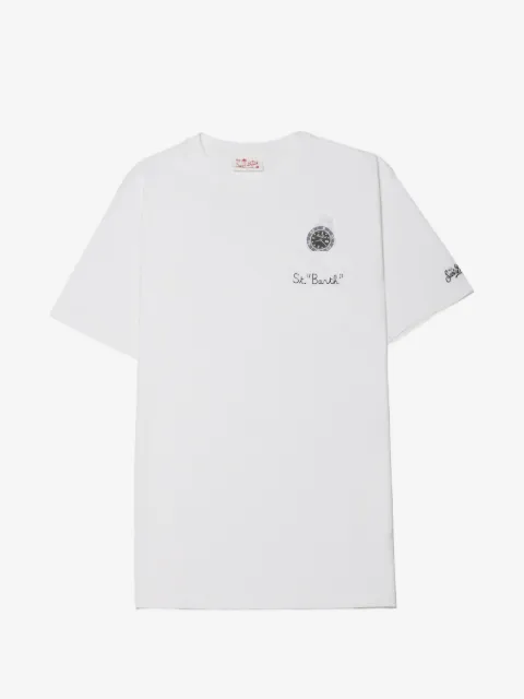 MC2 Saint Barth Austin T-shirt met borduurwerk