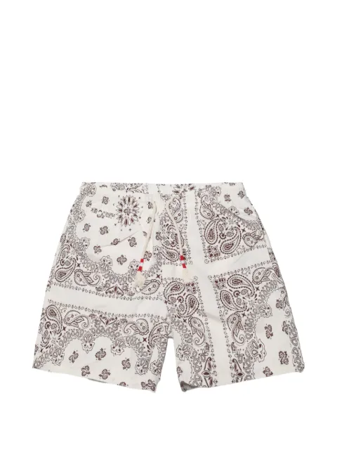 MC2 Saint Barth paisley-print drawstring swim shorts