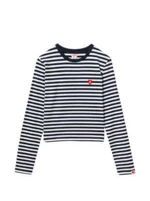GOSHA RUBCHINSKIY Striped long-sleeve T-shirt | Black | FARFETCH