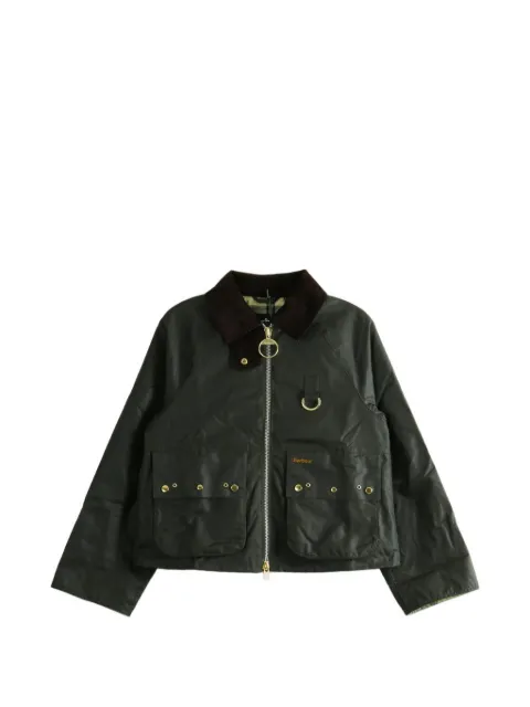 Barbour Ancient Tartan-print corduroy-collar jacket