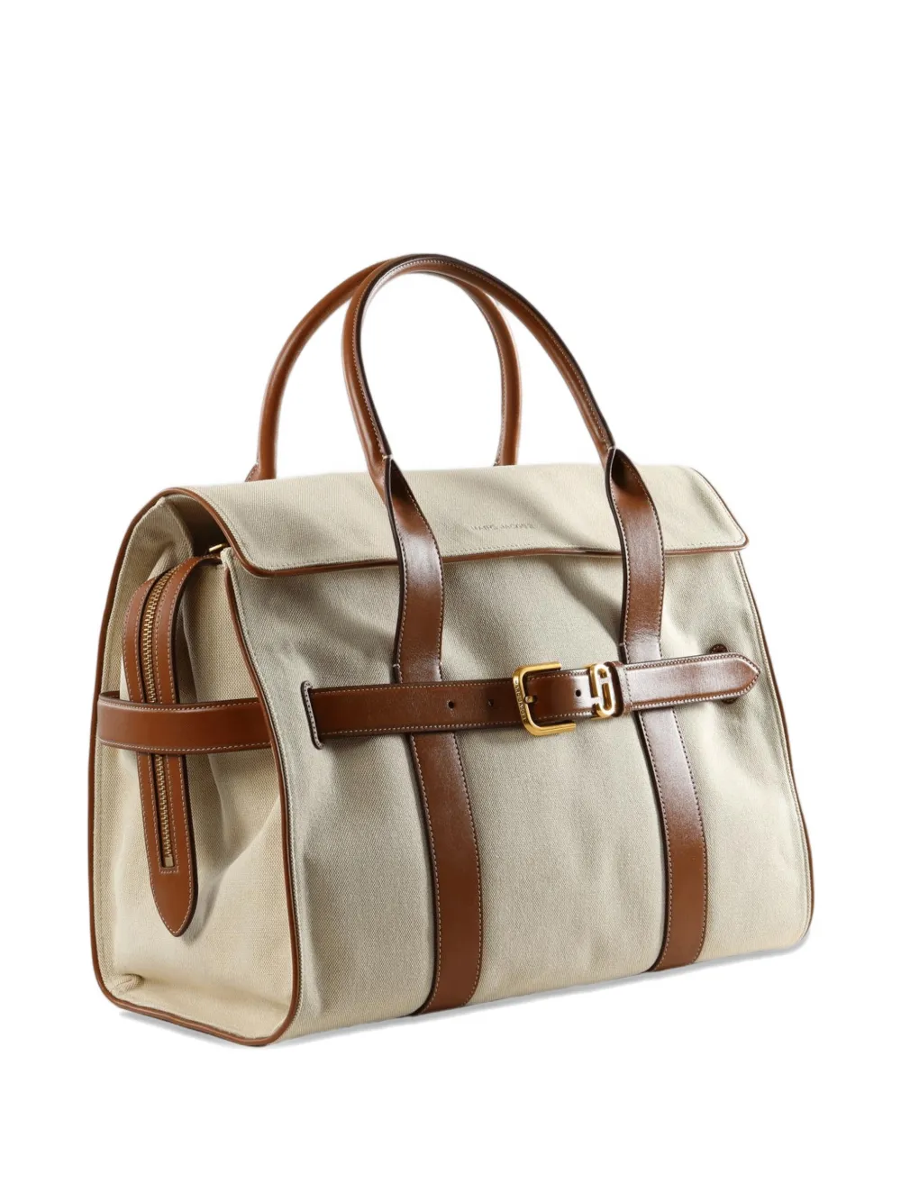 Marc Jacobs Shopper met leren afwerking en ceintuur Beige