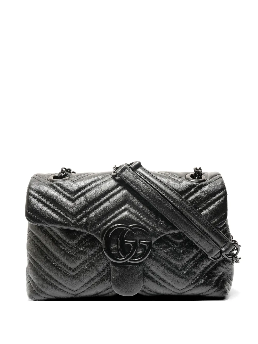 Gucci Pre-Owned 2020-2025 GG Marmont shoulder bag - Schwarz