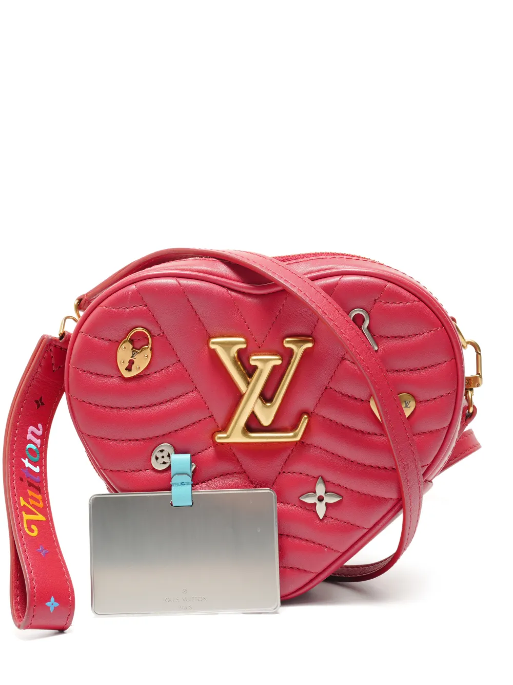 Louis Vuitton Pre-Owned 2019 New Wave Love Lock shoulder bag - Rosso