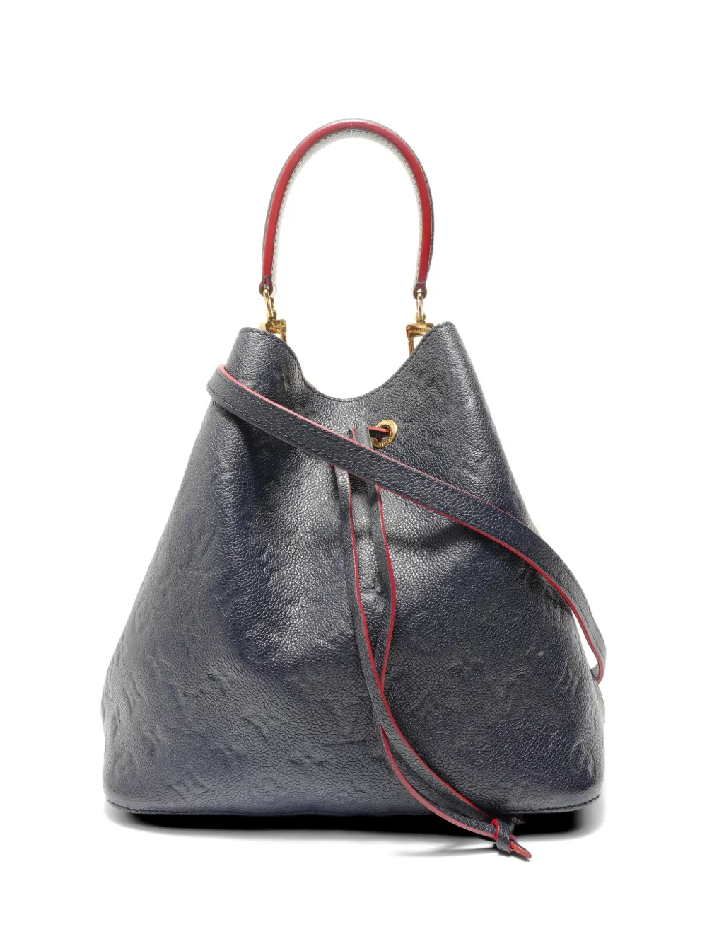 Louis Vuitton Pre-Owned 2021-2025 Monogram Empreinte Neo Noe shoulder bag - Blu