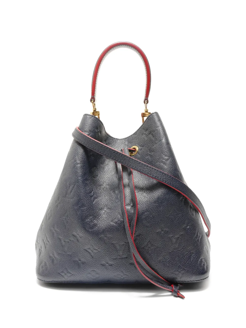 Louis Vuitton Pre-Owned 2021-2025 Monogram Empreinte Neo Noe shoulder bag - Blu