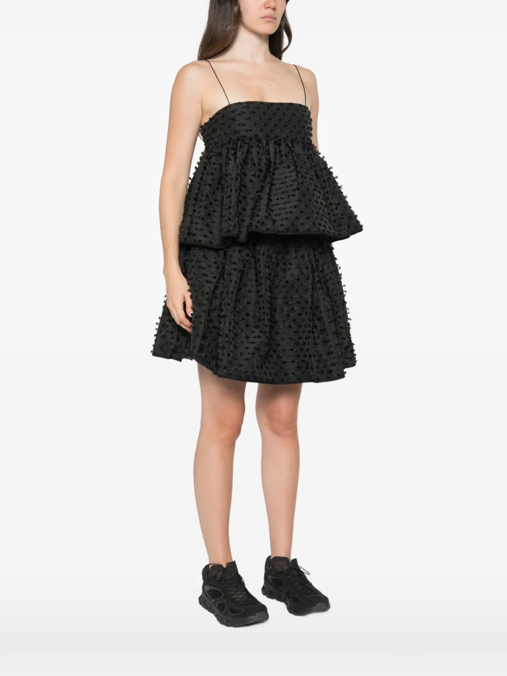 Cecilie Bahnsen Babette top Zwart