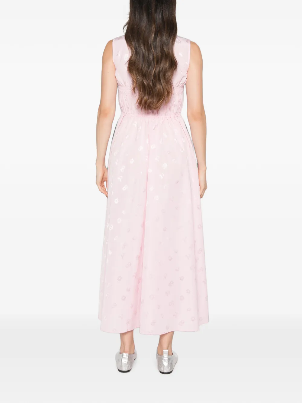Cecilie Bahnsen Christy jurk Roze