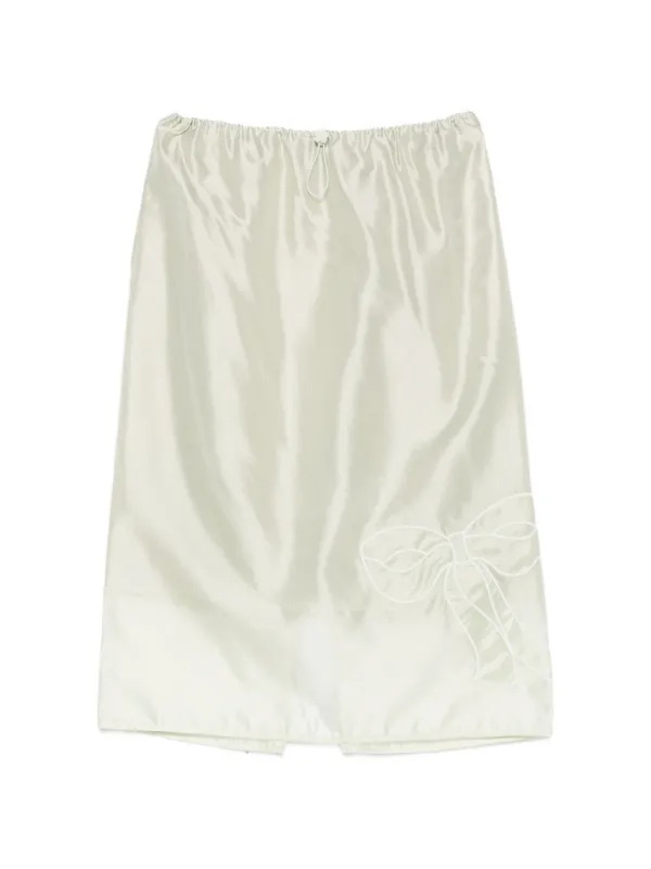 Cecilie Bahnsen Bria Skirt in Green