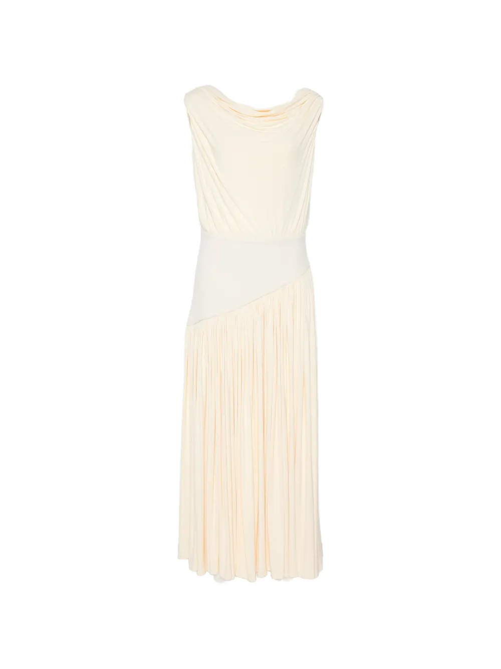 cotton peplum dress Women's Worth A Closer Look Green Eyelet Midi | Size: L Moth Print Sleeve Style Casual Retro Chiffon Dress COLOR:CREAM ROSE