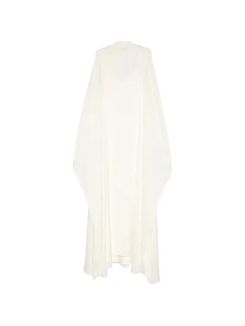 Abadia sheer pleated kaftan