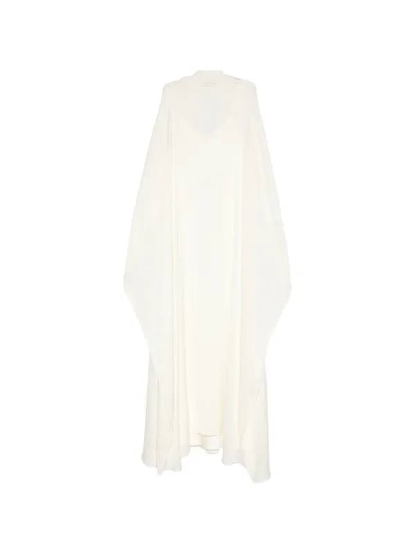 Abadia Abadia Kaftan in Cream in Neutrals