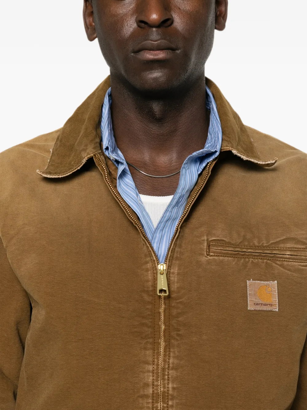 Carhartt WIP Detroit faded-effect jacket Bruin