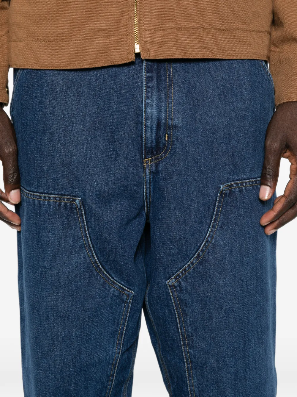 Carhartt WIP Double Knee relaxed-fit jeans Blauw