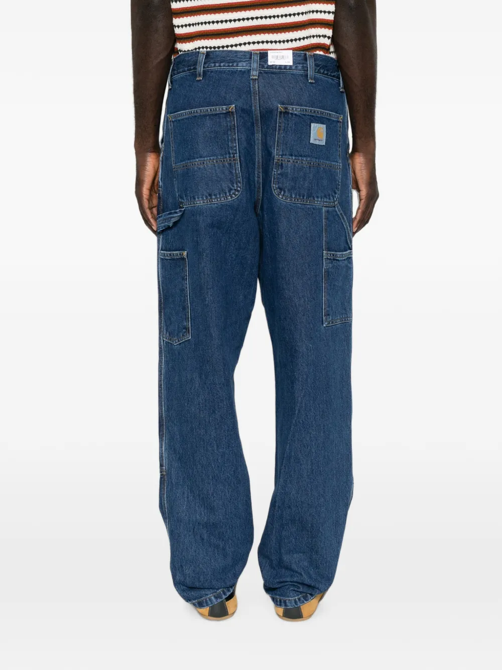 Carhartt WIP Double Knee relaxed-fit jeans Blauw