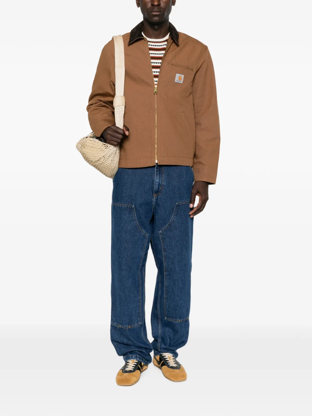 Carhartt WIP Double Knee relaxed-fit jeans Blauw