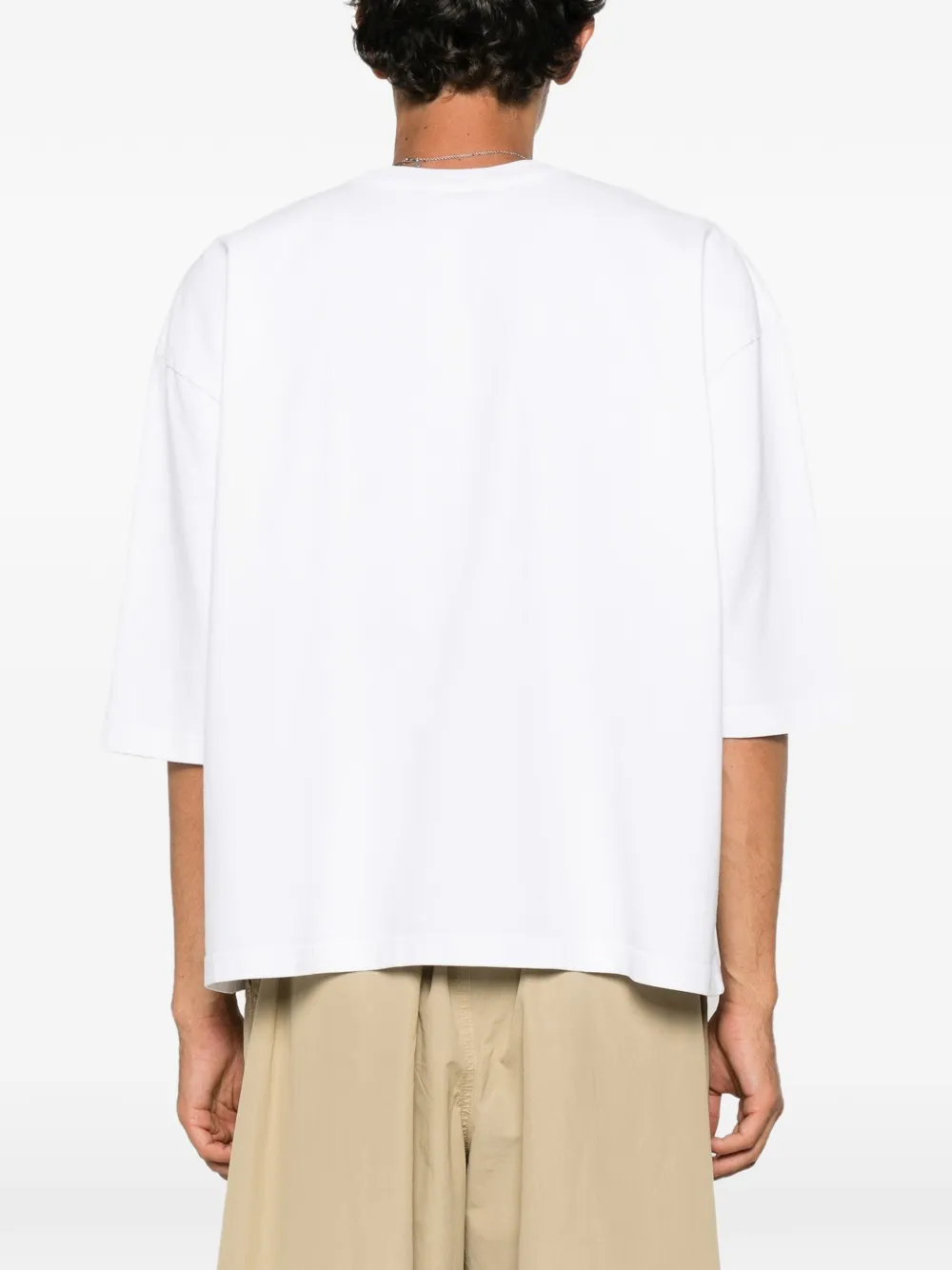 Willy Chavarria Chavaloo Buffalo Graphic-print T-shirt in White, view 4