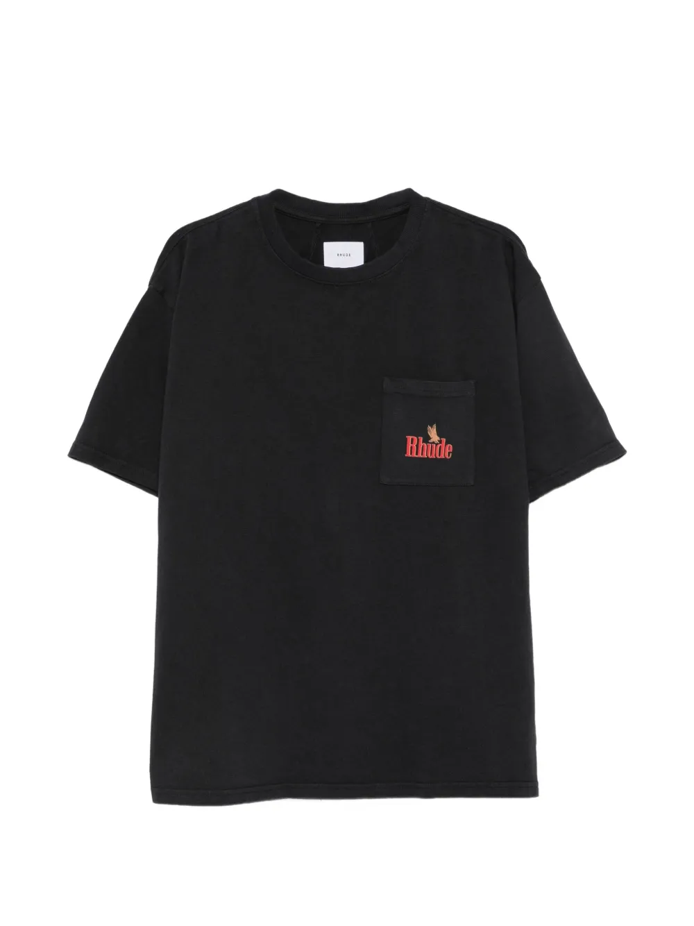 RHUDE American Spirit pocket T-shirt - Nero