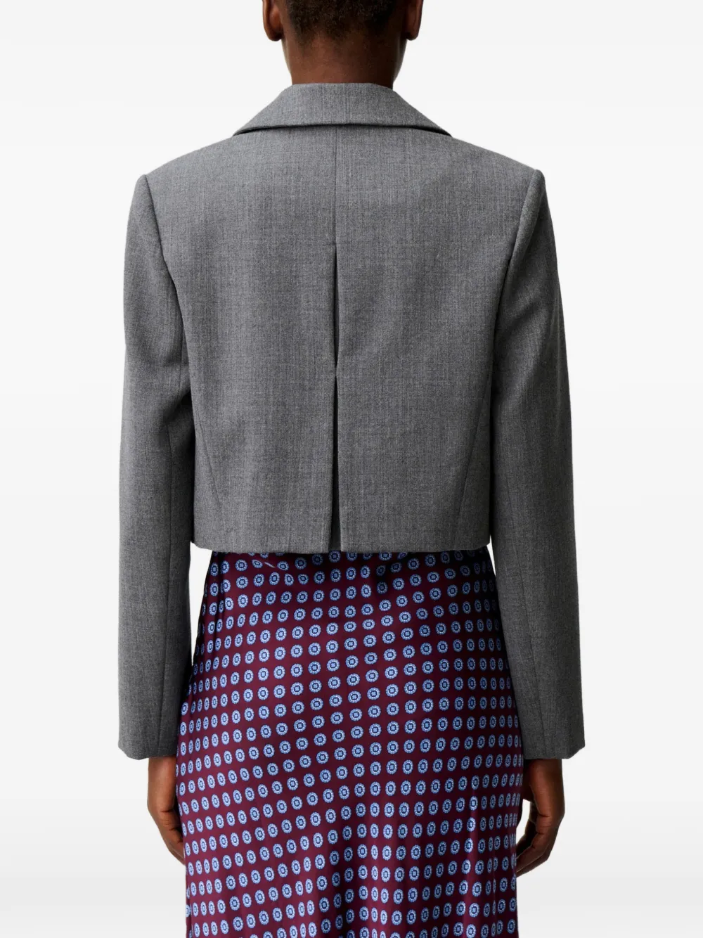 Claudie Pierlot Wollen jack Grijs