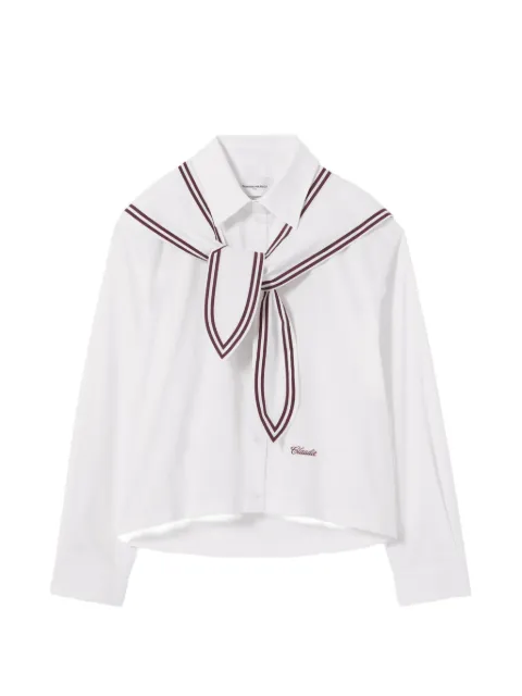 Claudie Pierlot cotton poplin shirt