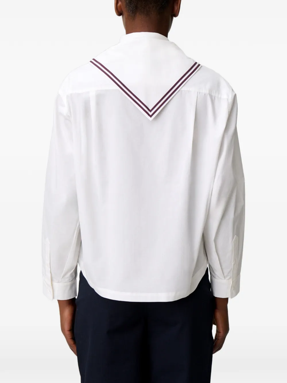 Claudie Pierlot Katoenen overhemd Wit