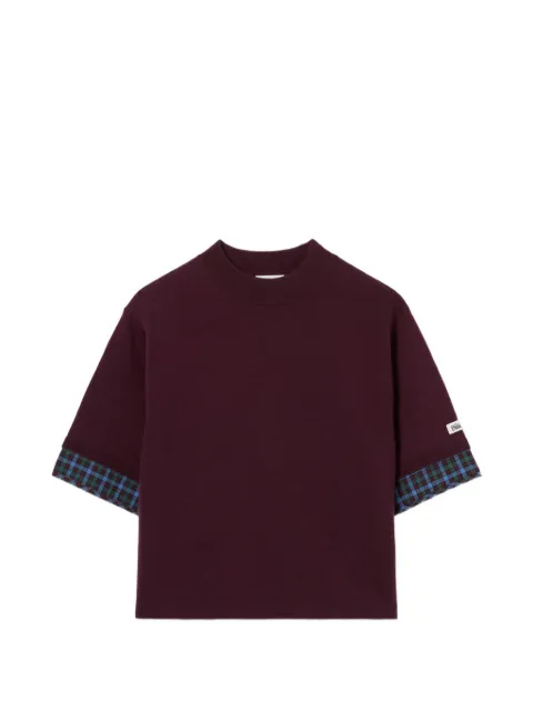 Claudie Pierlot Knitted funnel neck jumper