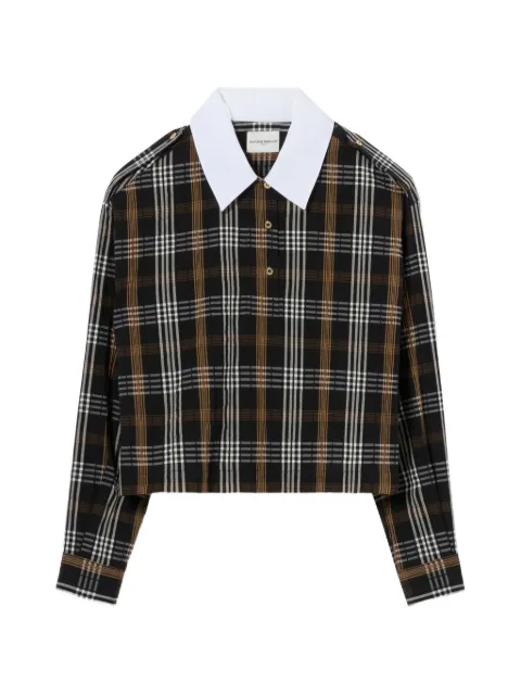 Claudie Pierlot blusa a cuadros