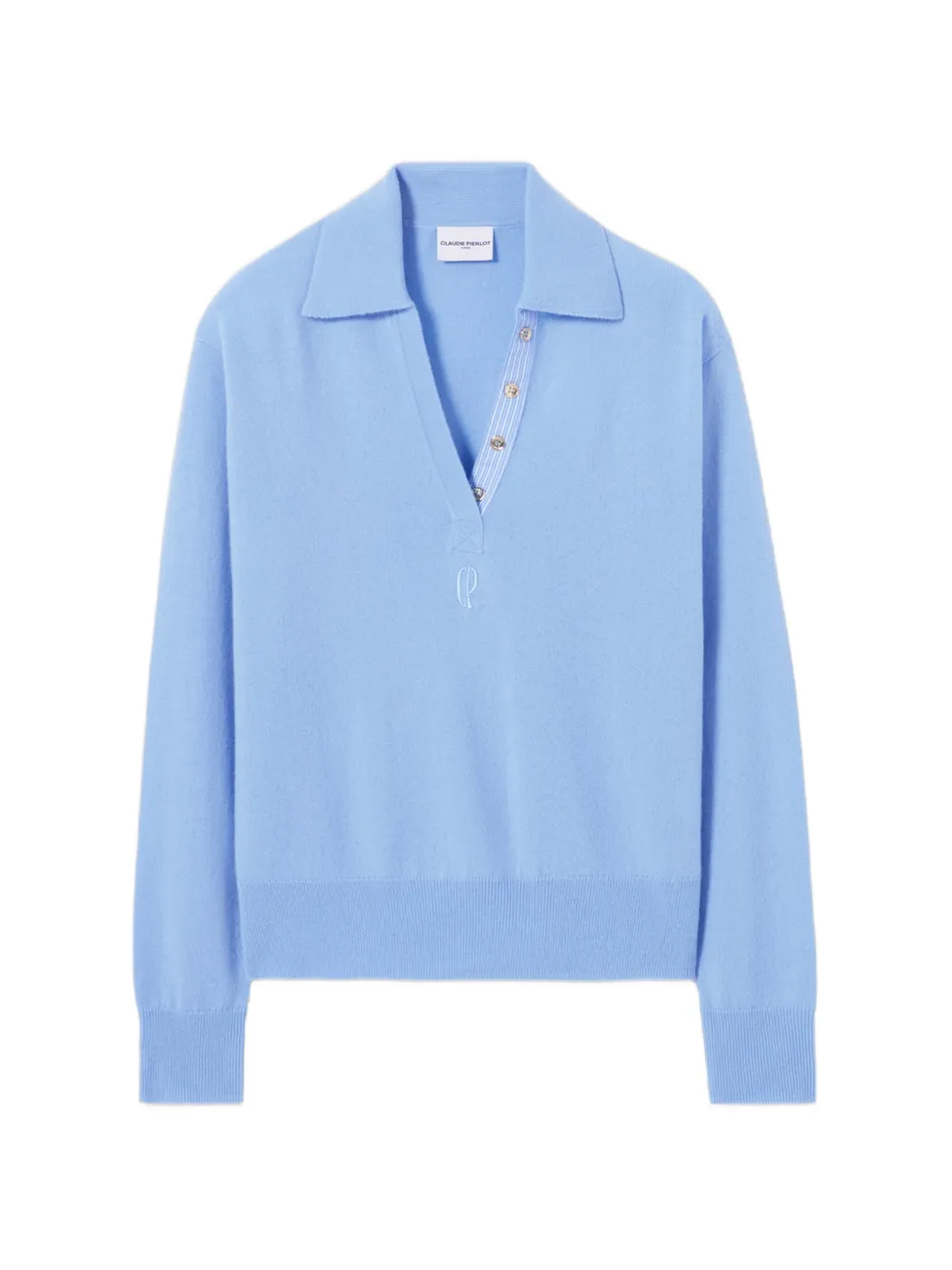 Claudie Pierlot wool and cashmere jumper - Blu