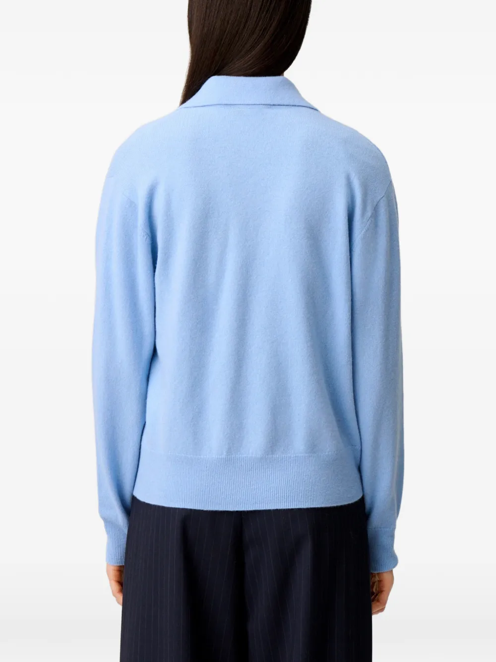 Claudie Pierlot Trui van wol en kasjmier Blauw