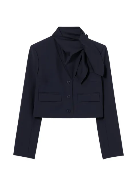 Claudie Pierlot chamarra box de mezcla de lana