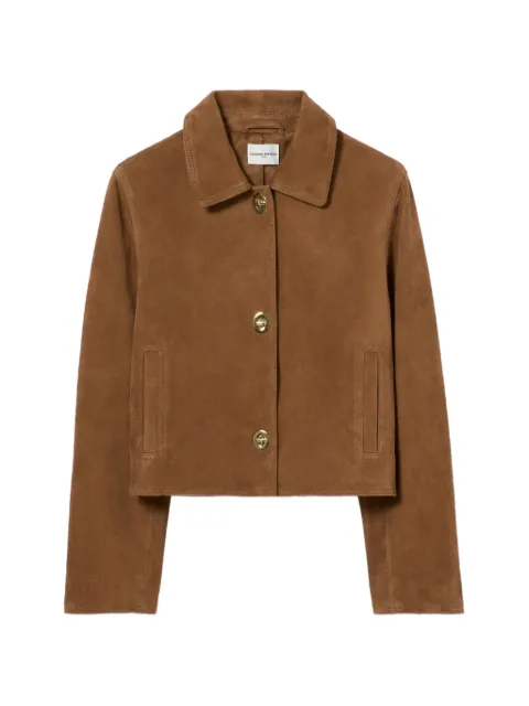 Claudie Pierlot turn-lock leather jacket